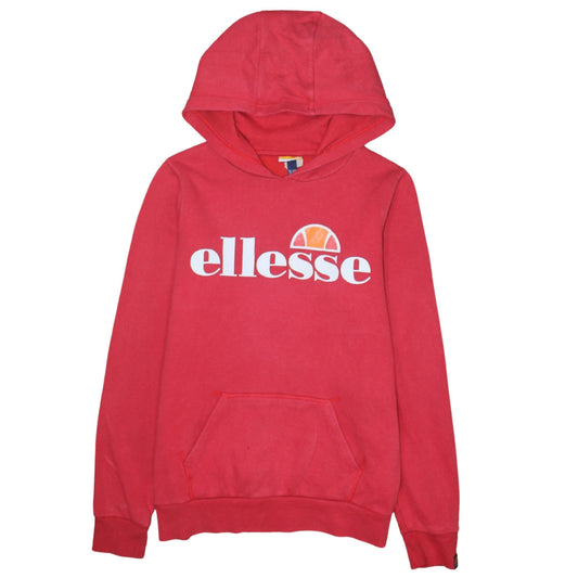 Boys UK Size 12-13 Years ellesse Red Pullover Hoodie