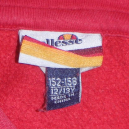 Boys UK Size 12-13 Years ellesse Red Pullover Hoodie