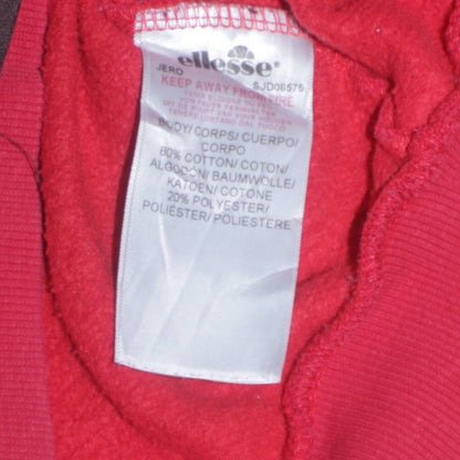 Boys UK Size 12-13 Years ellesse Red Pullover Hoodie
