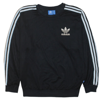 Womens UK Size M adidas Black Pullover Sweatshirt