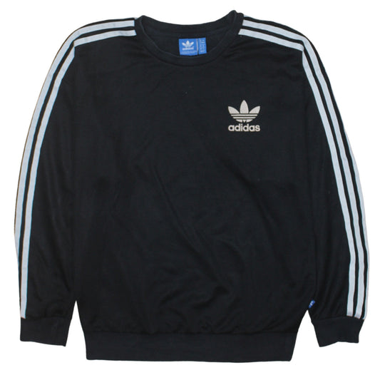 Womens UK Size M adidas Black Pullover Sweatshirt