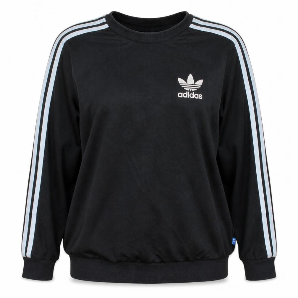 Womens UK Size M adidas Black Pullover Sweatshirt
