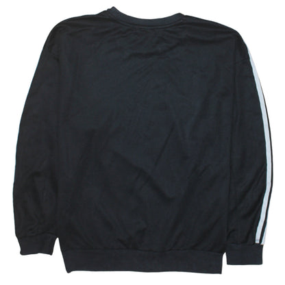 Womens UK Size M adidas Black Pullover Sweatshirt