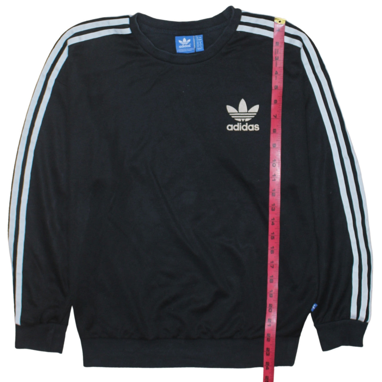 Womens UK Size M adidas Black Pullover Sweatshirt
