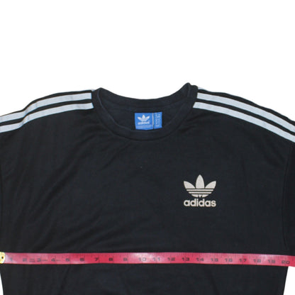 Womens UK Size M adidas Black Pullover Sweatshirt