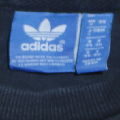 Womens UK Size M adidas Black Pullover Sweatshirt