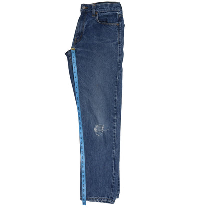 Levi's 505 Regular Fit Men's Blue 30x32 Straight Denim Jeans