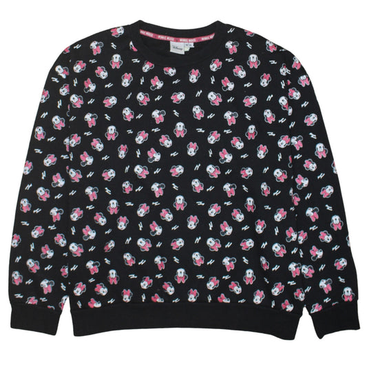 Womens UK Size XL Disney Black Pullover Sweatshirt