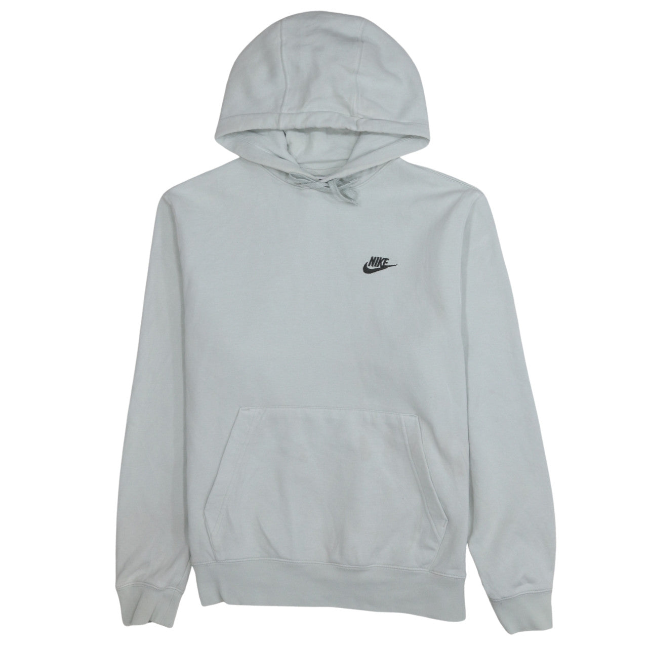Mens UK Size M Nike Grey Pullover Hoodie
