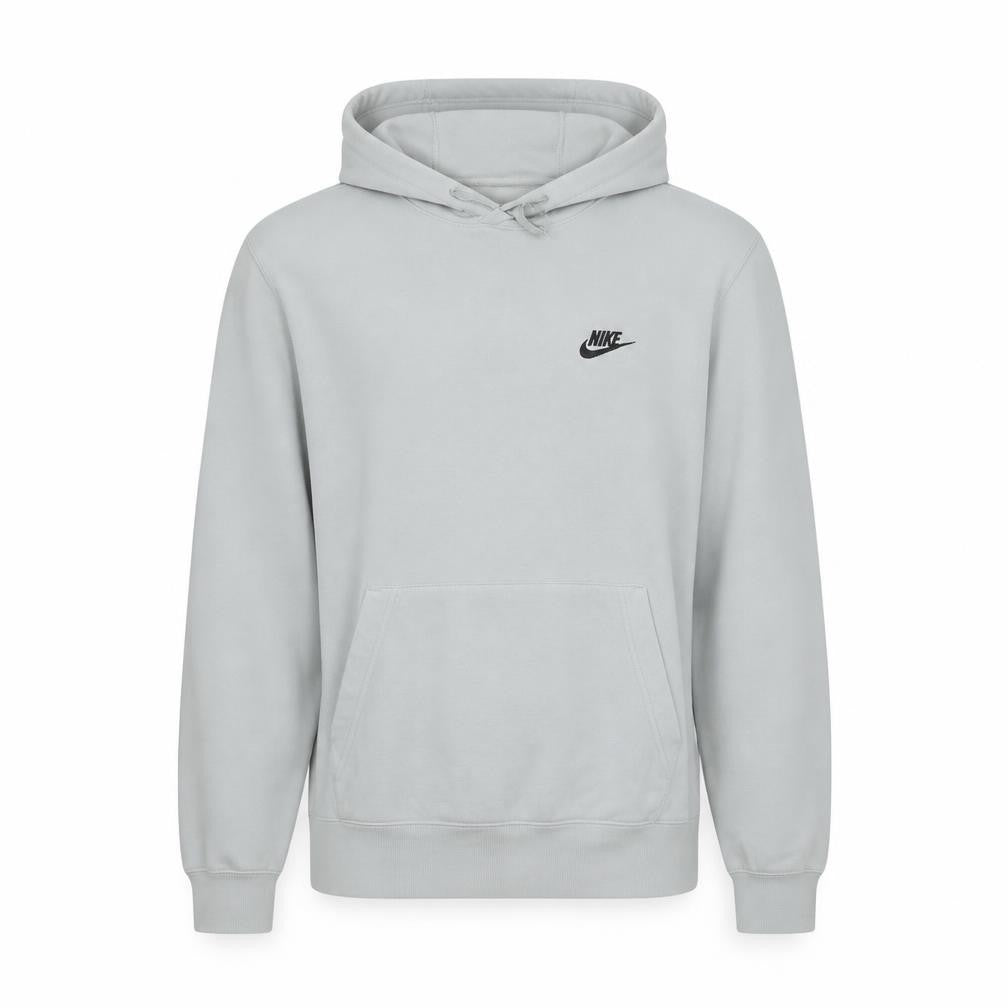 Mens UK Size M Nike Grey Pullover Hoodie