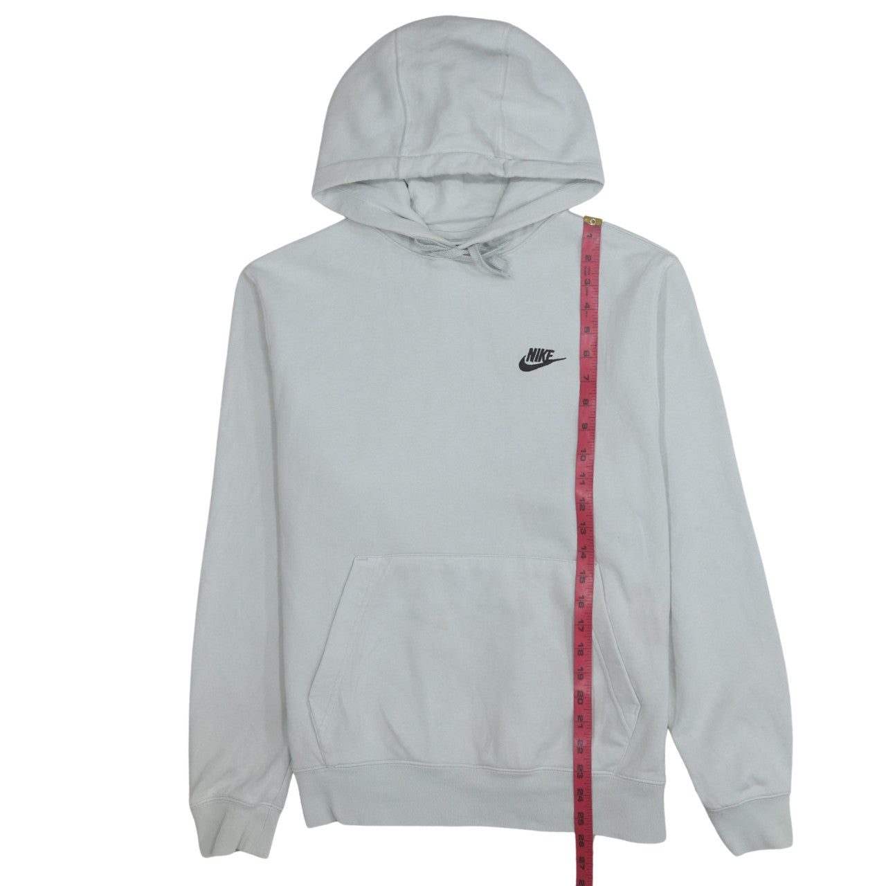 Mens UK Size M Nike Grey Pullover Hoodie