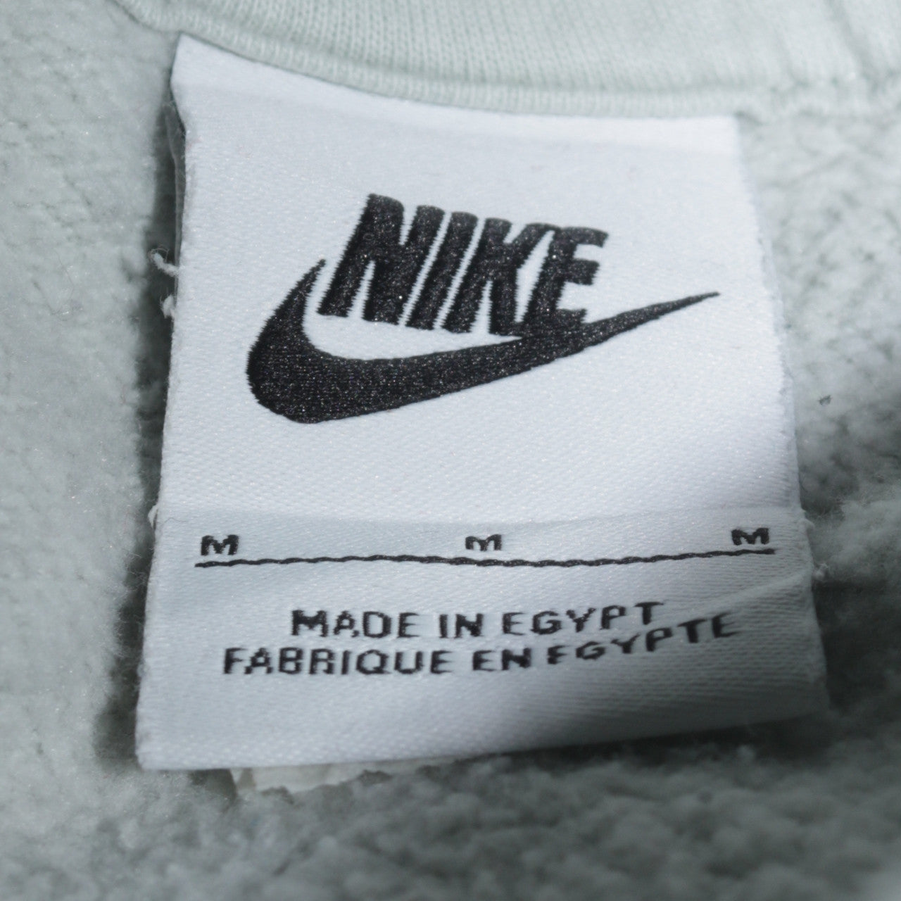 Mens UK Size M Nike Grey Pullover Hoodie