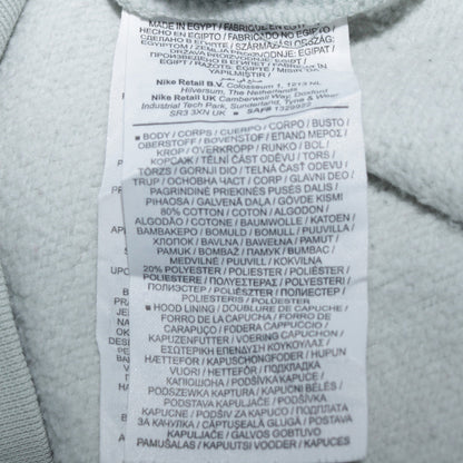 Mens UK Size M Nike Grey Pullover Hoodie