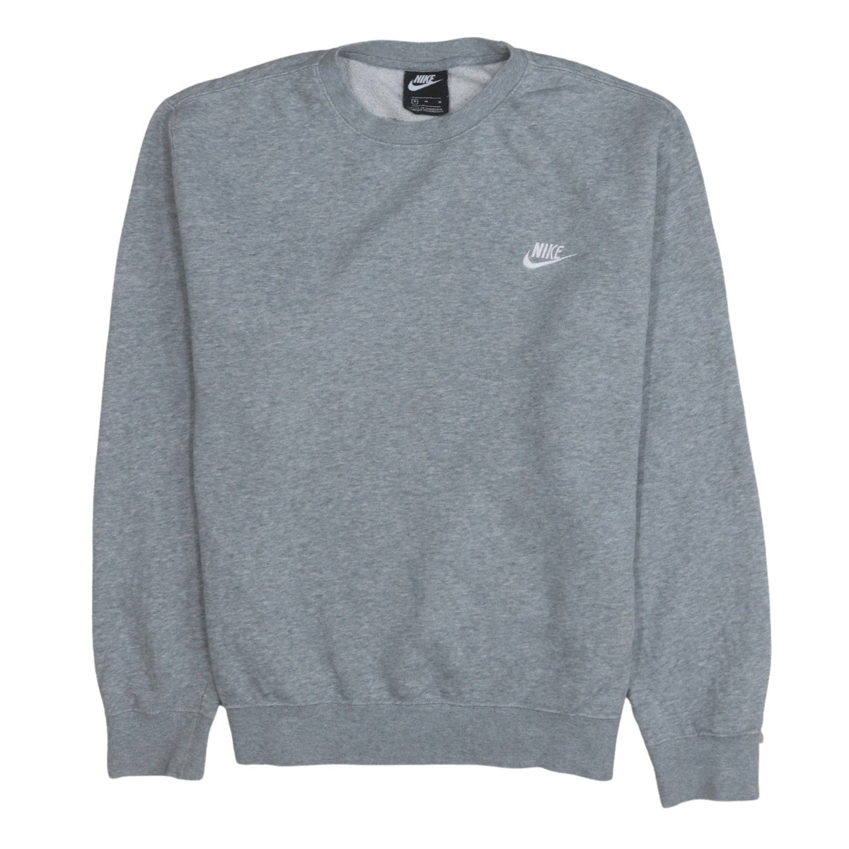 Mens UK Size M Nike Grey Pullover Sweatshirt