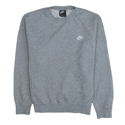 Mens UK Size M Nike Grey Pullover Sweatshirt