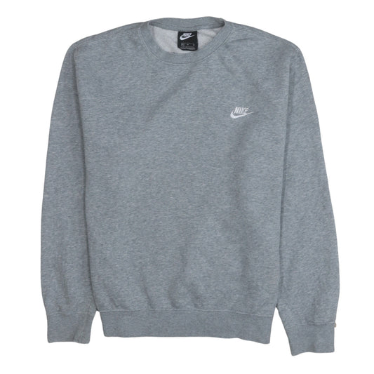 Mens UK Size M Nike Grey Pullover Sweatshirt