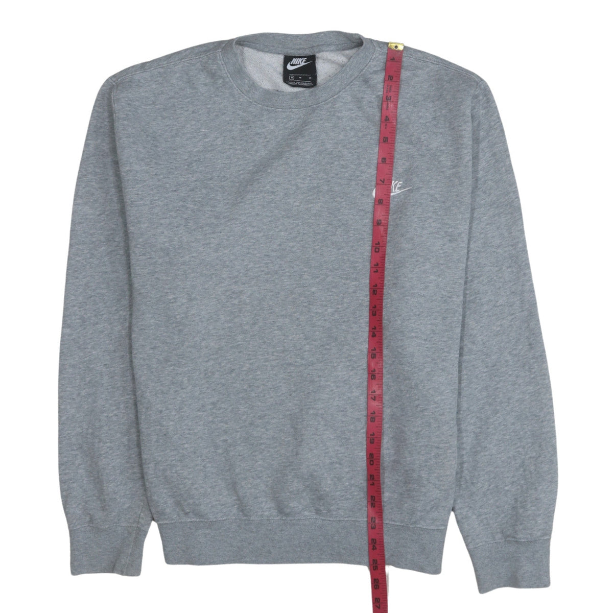 Mens UK Size M Nike Grey Pullover Sweatshirt