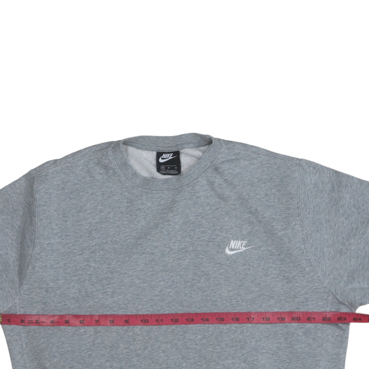 Mens UK Size M Nike Grey Pullover Sweatshirt