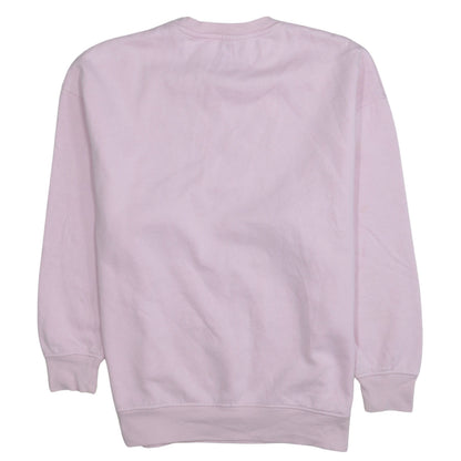 Womens UK Size XS Disney Pink Pullover Sweatshirt
