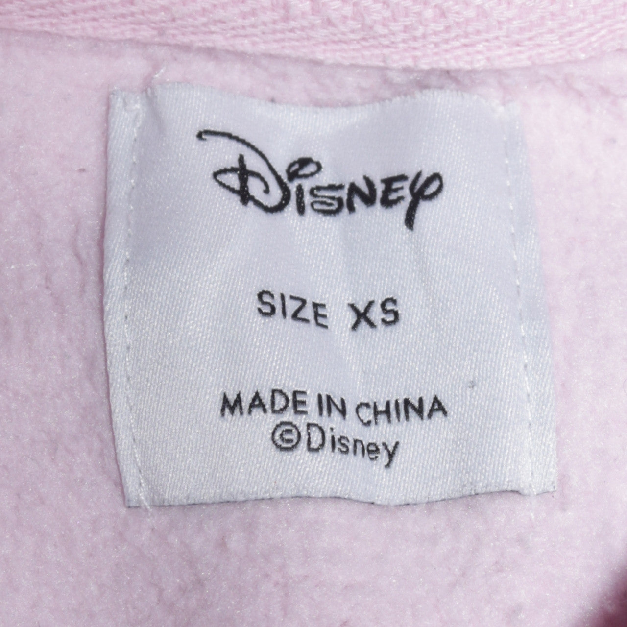 Womens UK Size XS Disney Pink Pullover Sweatshirt