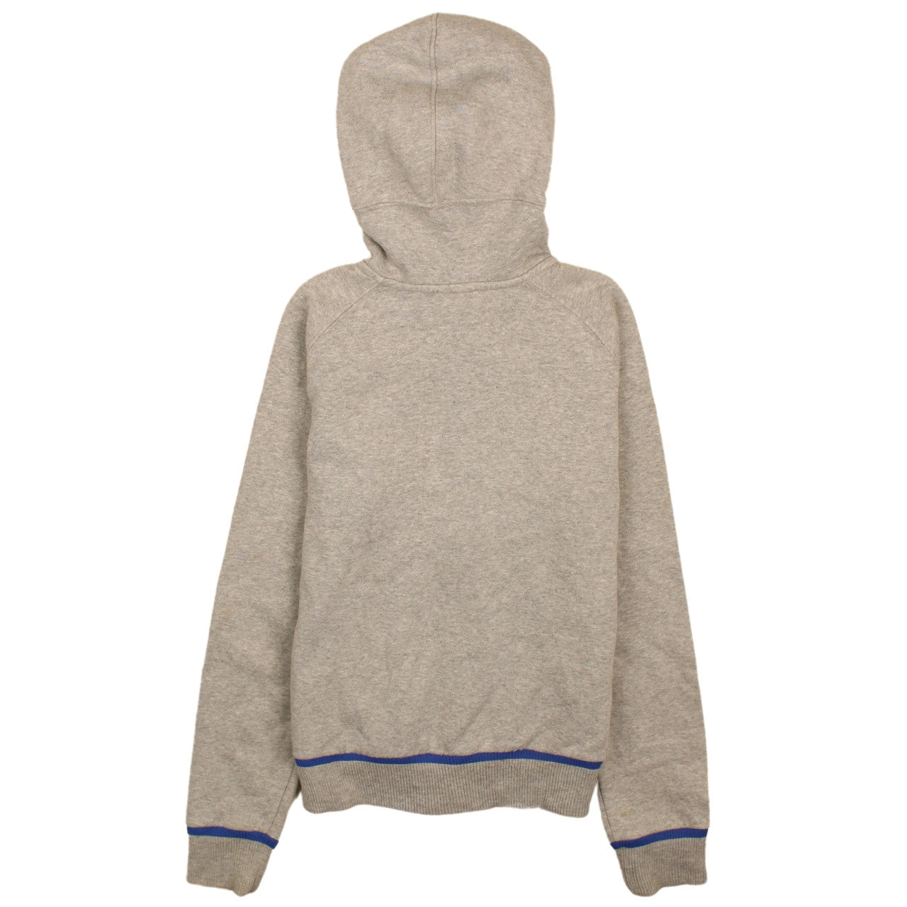 Womens UK Size S Nike Grey Full Zip Hoodie