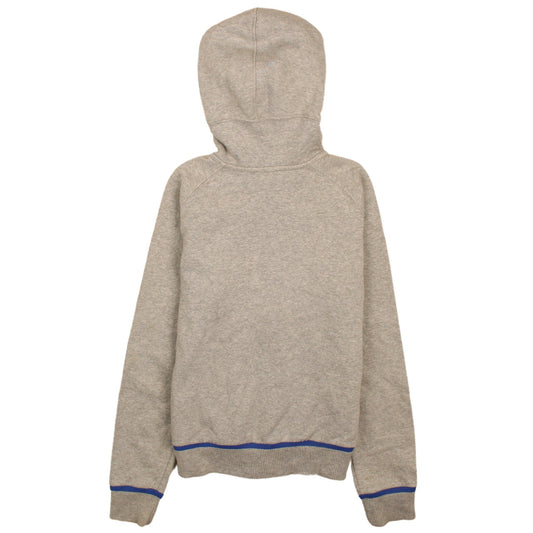Womens UK Size S Nike Grey Full Zip Hoodie