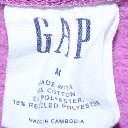 Womens UK Size M Gap Pink Full Zip Hoodie