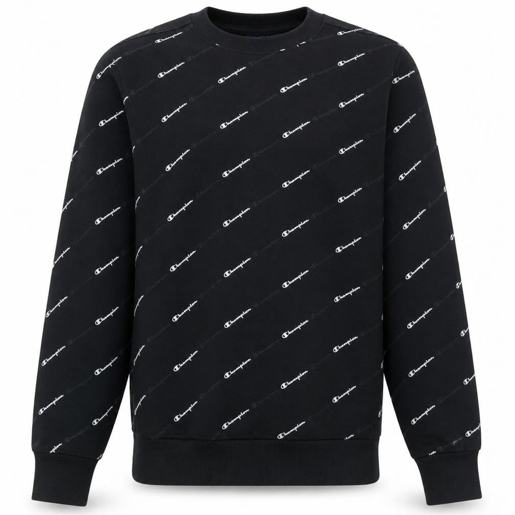 Mens UK Size S Champion Black Pullover Sweatshirt