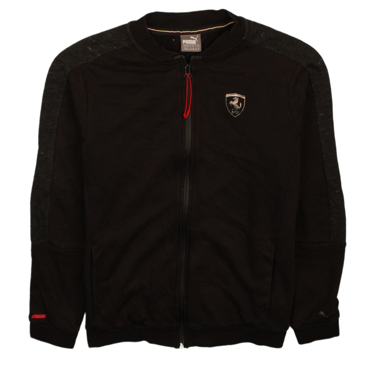 Womens UK Size XL PUMA Black Full Zip Sweatshirt