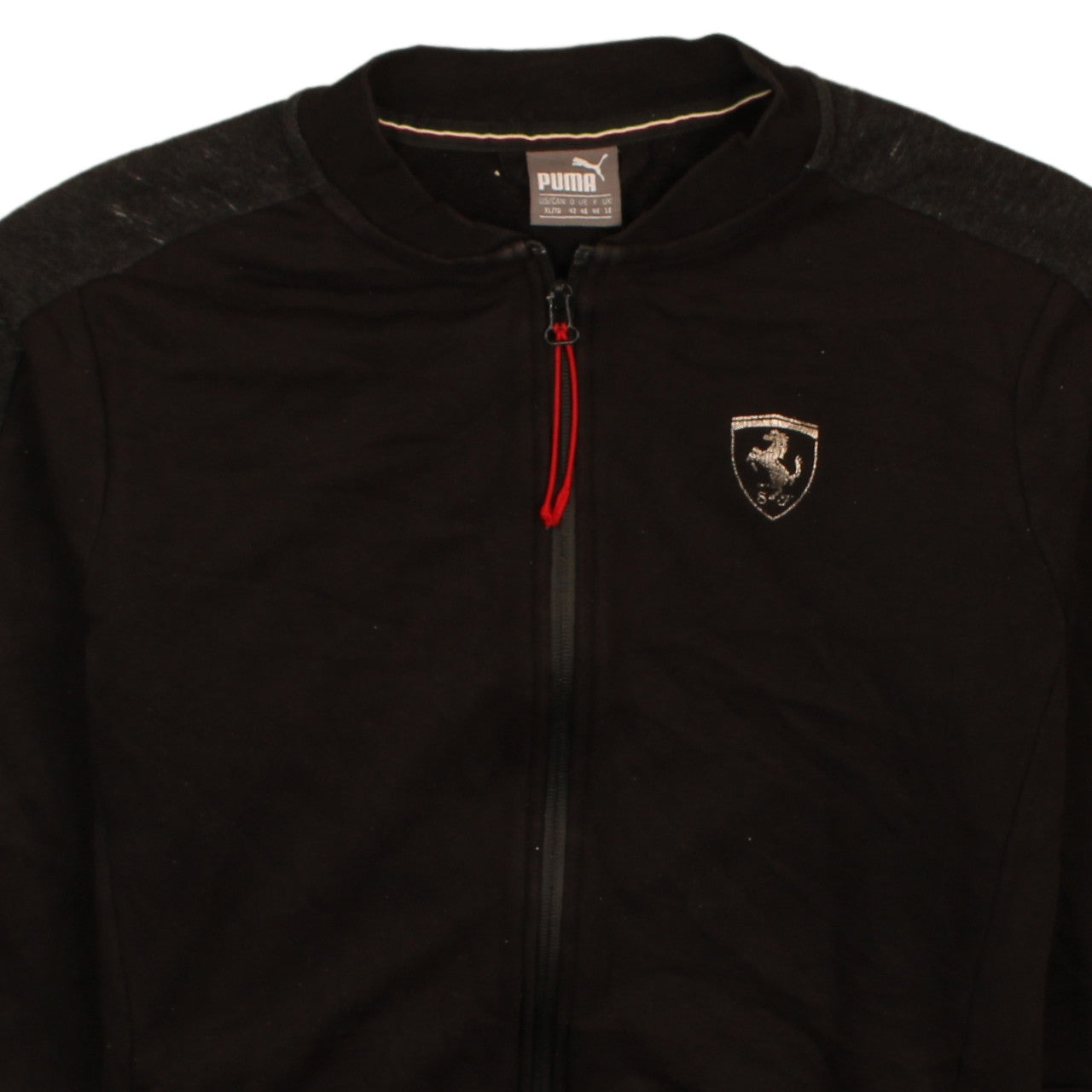 Womens UK Size XL PUMA Black Full Zip Sweatshirt