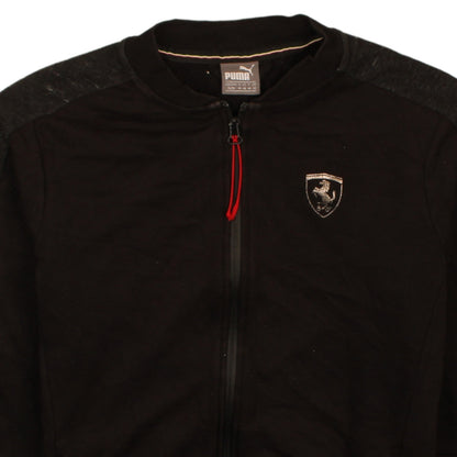 Womens UK Size XL PUMA Black Full Zip Sweatshirt