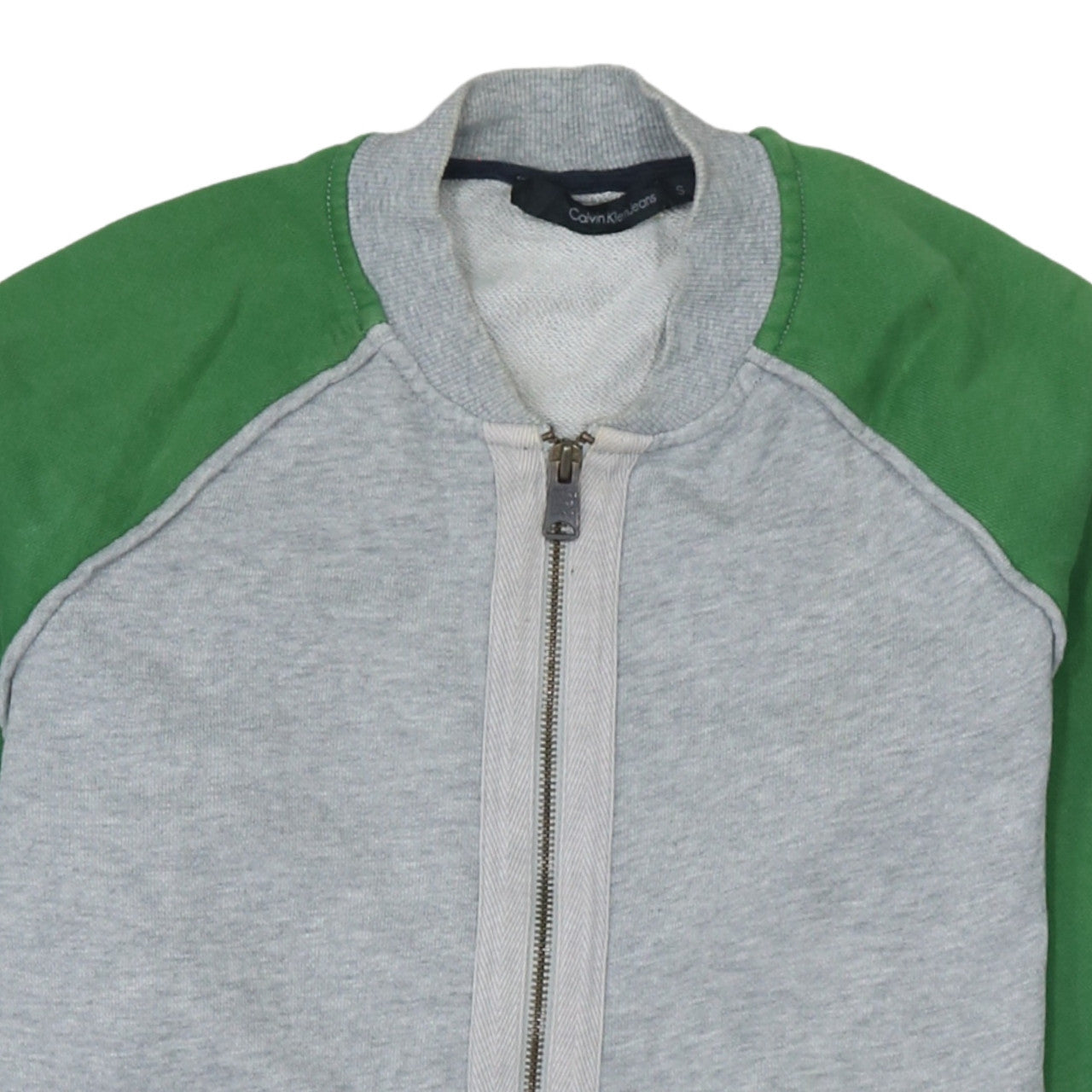 Mens UK Size S Calvin Klein Jeans Multicoloured Full Zip Sweatshirt