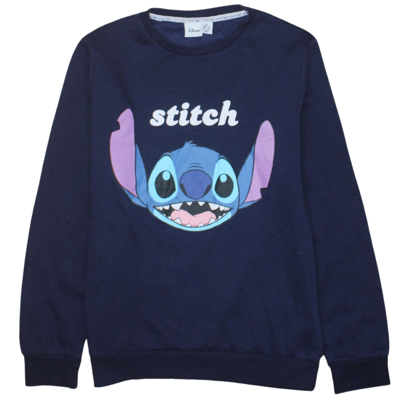Womens UK Size M Disney Blue Pullover Sweatshirt