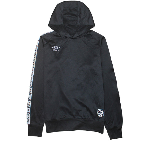 Mens UK Size XL Umbro Black Pullover Hoodie