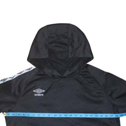 Mens UK Size XL Umbro Black Pullover Hoodie