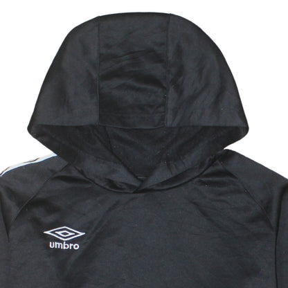 Mens UK Size XL Umbro Black Pullover Hoodie