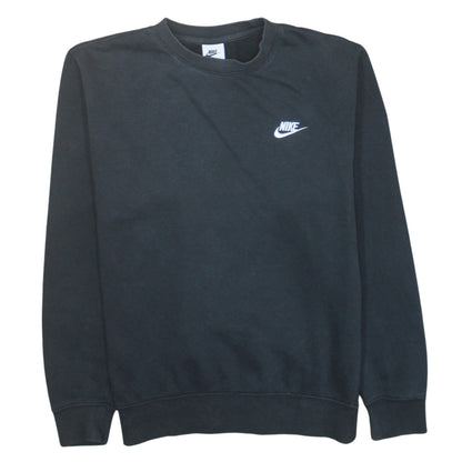 Mens UK Size S Nike Black Pullover Sweatshirt
