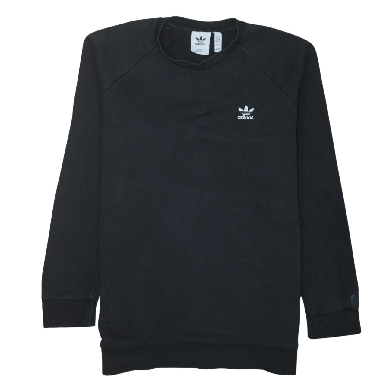 Mens UK Size L adidas Black Pullover Sweatshirt