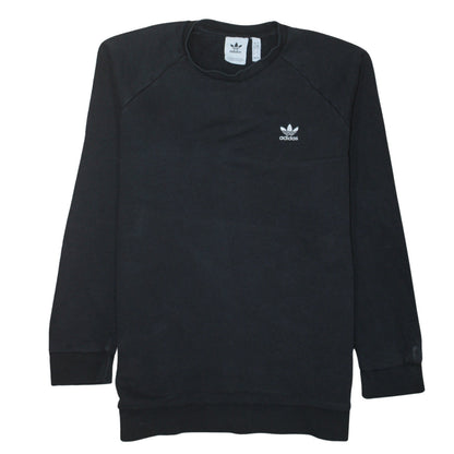 Mens UK Size L adidas Black Pullover Sweatshirt