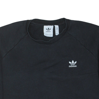 Mens UK Size L adidas Black Pullover Sweatshirt