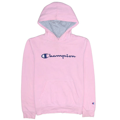 Womens UK Size XL Champion Pink Pullover Hoodie