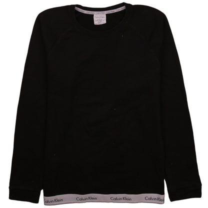 Mens UK Size M Calvin Klein Black Pullover Sweatshirt