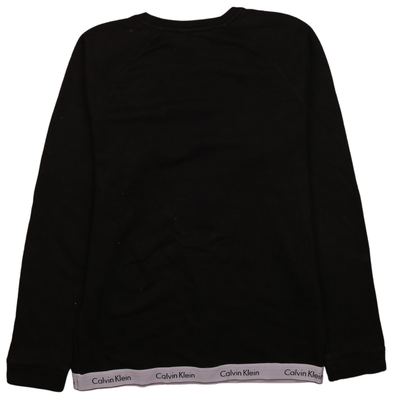 Mens UK Size M Calvin Klein Black Pullover Sweatshirt