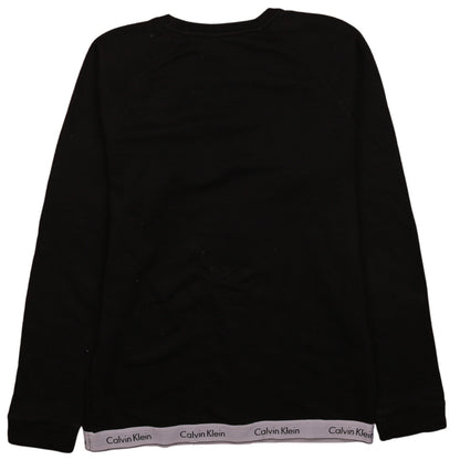 Mens UK Size M Calvin Klein Black Pullover Sweatshirt