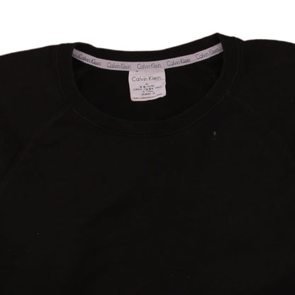 Mens UK Size M Calvin Klein Black Pullover Sweatshirt