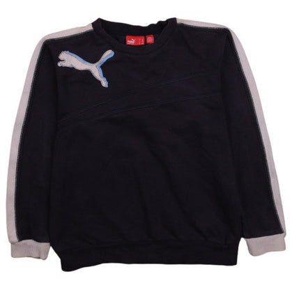 Womens UK Size 12 PUMA Black Pullover Sweatshirt