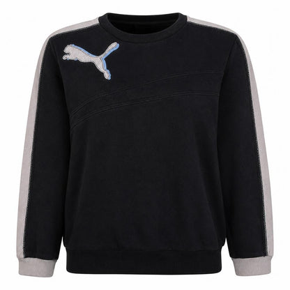 Womens UK Size 12 PUMA Black Pullover Sweatshirt