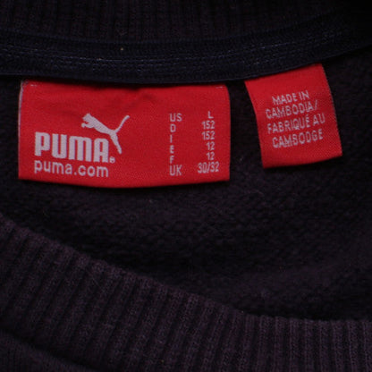 Womens UK Size 12 PUMA Black Pullover Sweatshirt