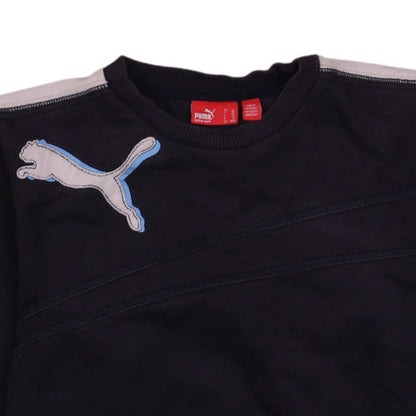 Womens UK Size 12 PUMA Black Pullover Sweatshirt