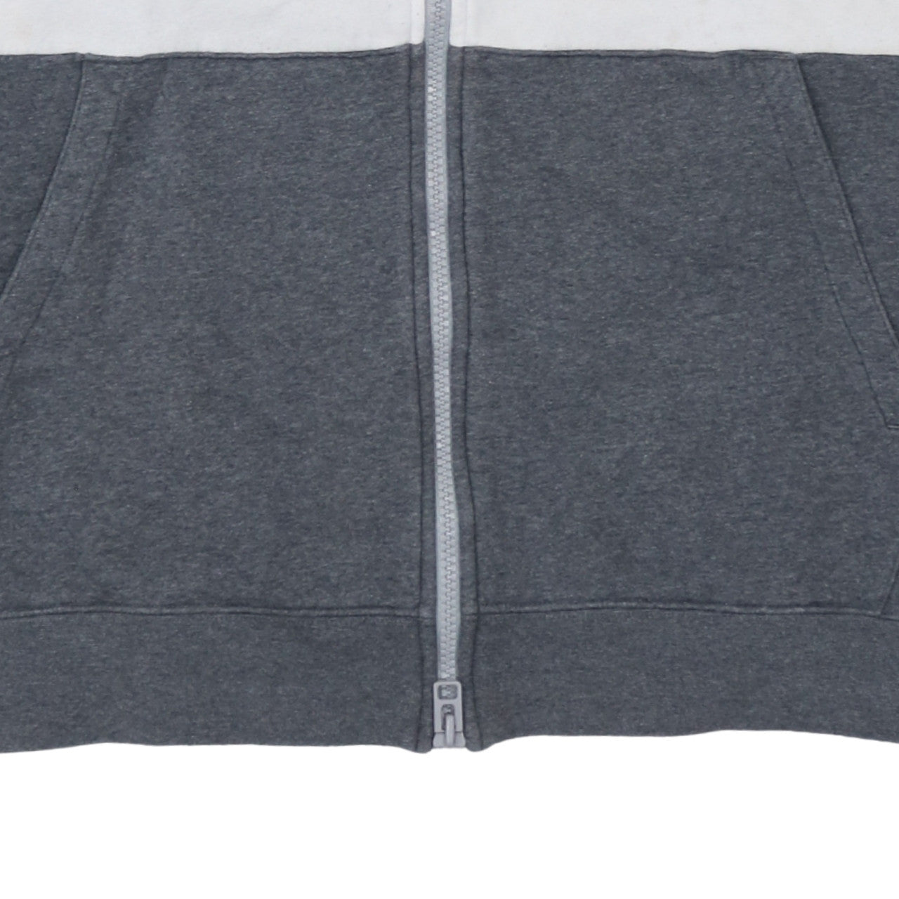 Mens UK Size XXL Nike Grey Full Zip Hoodie